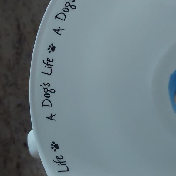 Portobello by Design Dog Coffee tea mug Oversized Euc "A Dogs Life" - Picture 5 of 5